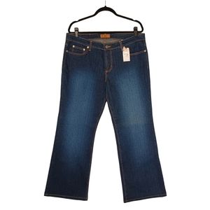 PARKERS JEANS Dark Medium Wash Bootcut Jeans 21/22 NWT